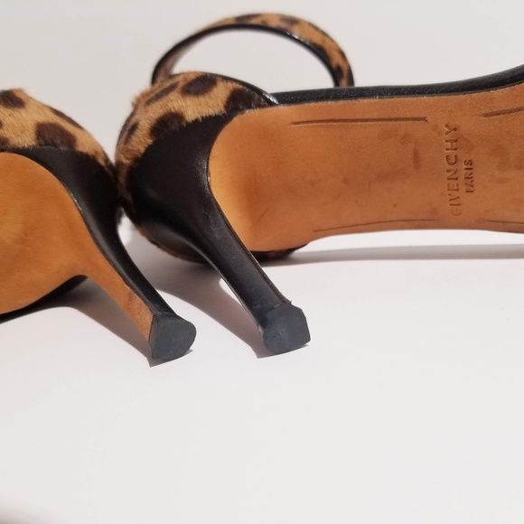 Givenchy Nadia Heels With Leopard Print Calf Hair - Picture 8 of 8